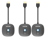 Unitek Bezprzewodowy transmiter HDMI 1080p, nadajnik + 2 odbiorniki - 1529979 - zdjęcie 2